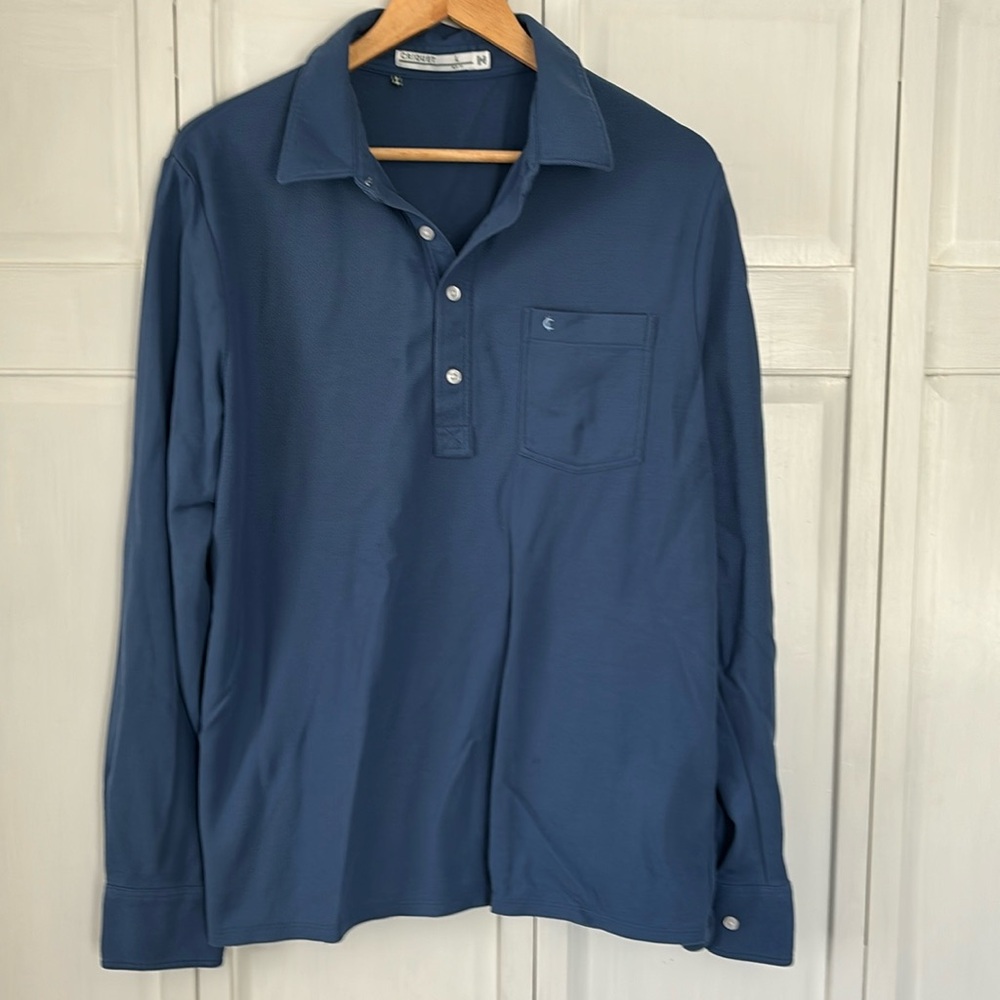 Men’s Criquet Long Sleeve Polo